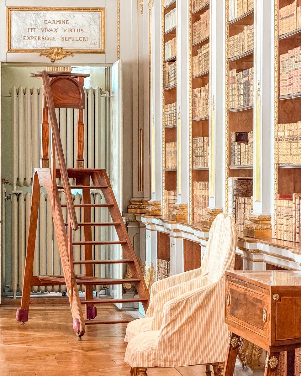 3 days in Stockholm itinerary Drottningholm Palace Library
