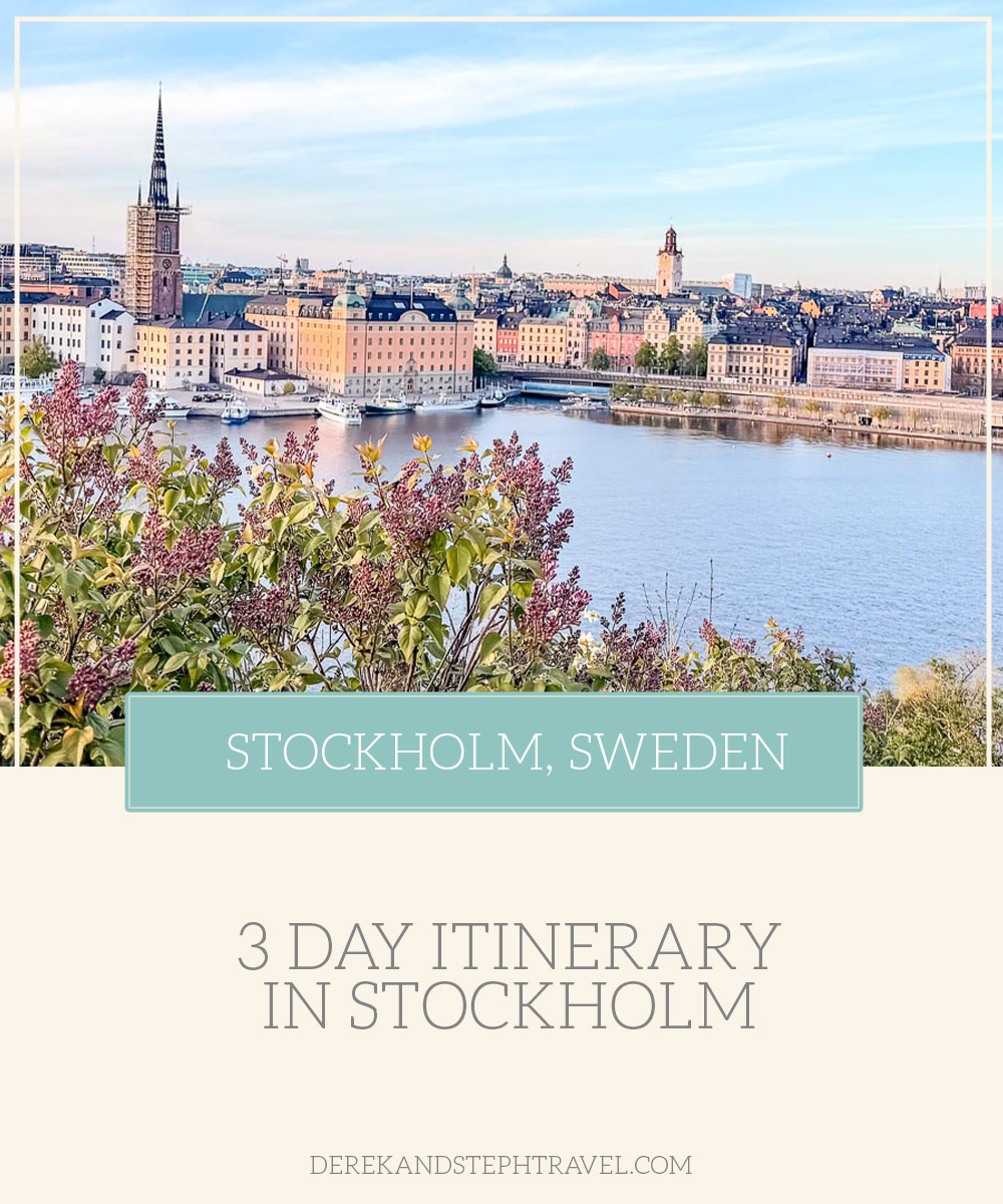 3 days in Stockholm itinerary